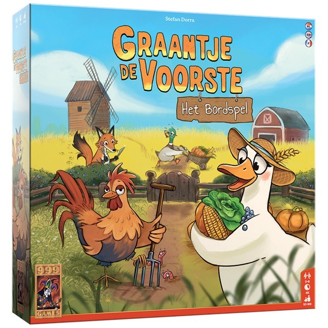 Graantje De Voorste Bordspel - 999 games Bordspel Graantje De Voorste Bordspel - 999 games Bordspel - Afbeelding 1