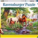 Wilde Paarden bij de Rivier (300) - Ravensburger  Legpuzzel