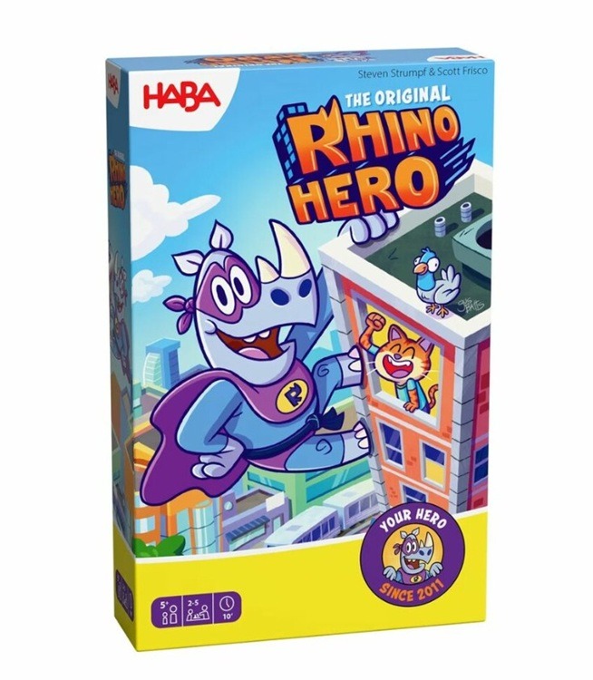 Rhino Hero - HABA Behendigheidsspel Rhino Hero - HABA Behendigheidsspel - Afbeelding 1