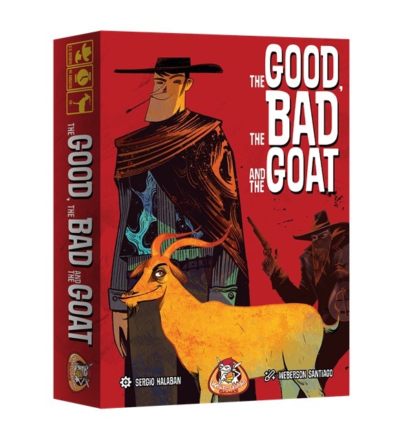 The good, the bad and the goat - White Goblin Games Blufspel - Afbeelding 1
