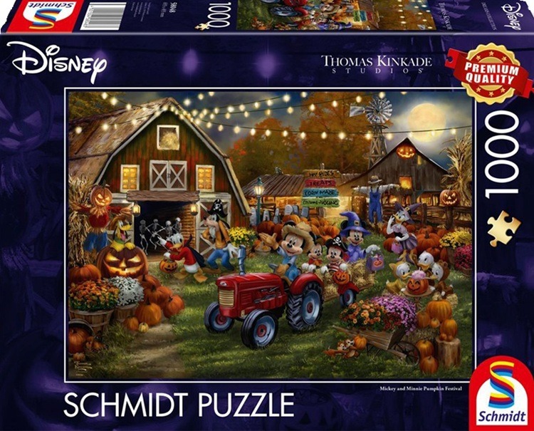 Mickey & Minnie: Pumpkin Festival (1000) - Schmidt Legpuzzel Mickey & Minnie: Pumpkin Festival (1000) - Schmidt Legpuzzel - Afbeelding 1