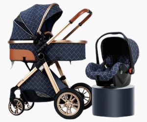 Wandelwagen 3IN1 Blauw
