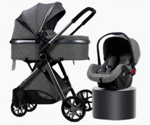 Wandelwagen 3IN1 Diep Grijs
